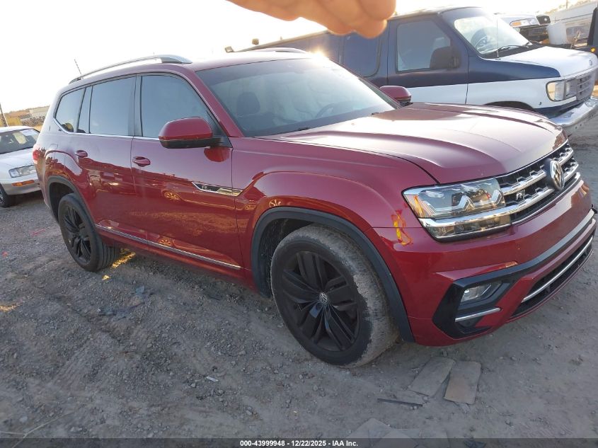 2019 Volkswagen Atlas 3.6L V6 Sel R-Line VIN: 1V2SR2CA3KC506582 Lot: 43999948