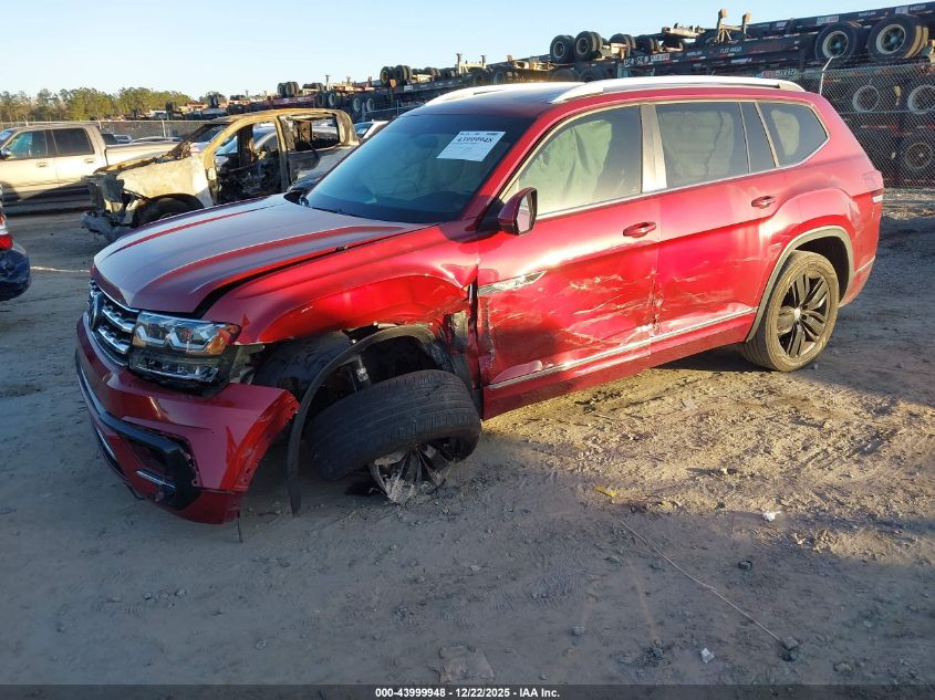 2019 Volkswagen Atlas 3.6L V6 Sel R-Line VIN: 1V2SR2CA3KC506582 Lot: 43999948