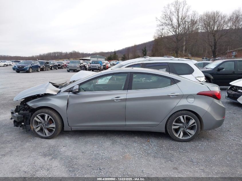 2014 Hyundai Elantra Limited VIN: KMHDH4AE5EU103549 Lot: 43999960