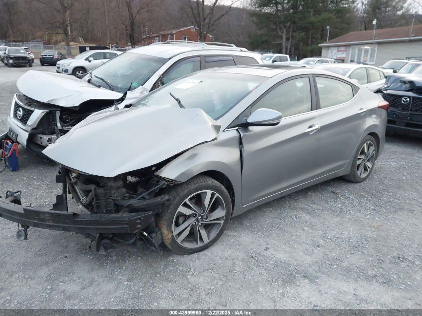 2014 Hyundai Elantra Limited VIN: KMHDH4AE5EU103549 Lot: 43999960