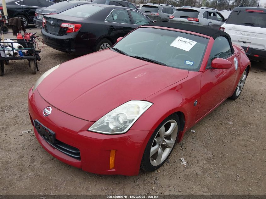 2006 Nissan 350Z Touring VIN: JN1AZ36A56M480214 Lot: 43999970