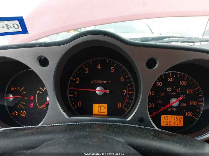 2006 Nissan 350Z Touring VIN: JN1AZ36A56M480214 Lot: 43999970