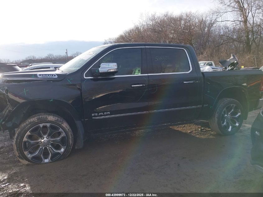 2019 Ram 1500 Limited 4X4 5'7 Box VIN: 1C6SRFHT8KN508326 Lot: 43999973
