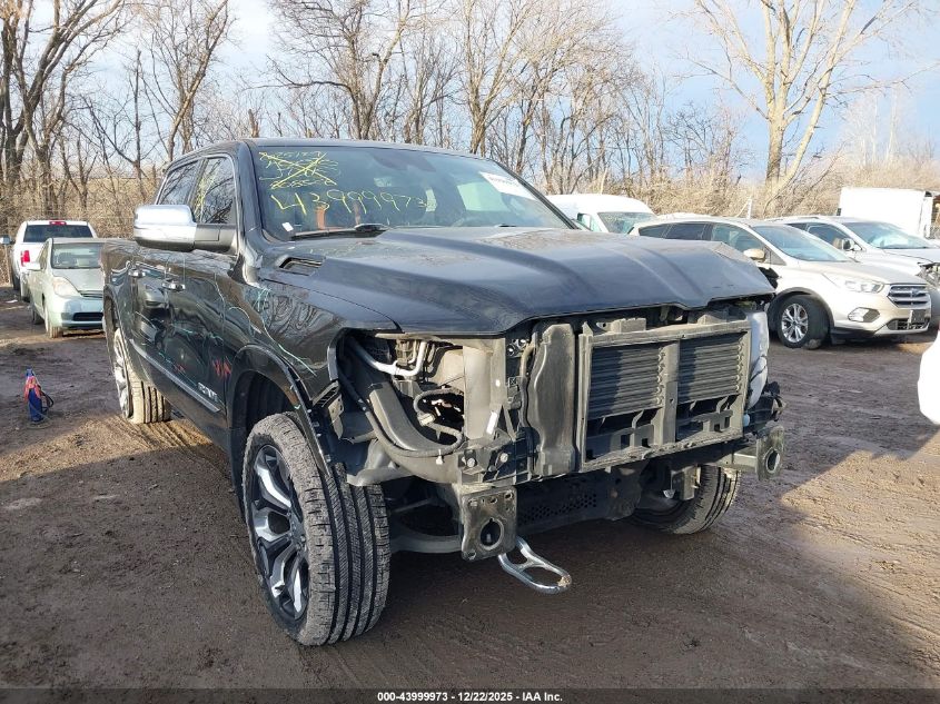 2019 Ram 1500 Limited 4X4 5'7 Box VIN: 1C6SRFHT8KN508326 Lot: 43999973