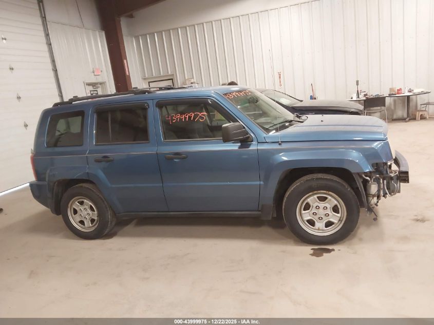 2007 Jeep Patriot Sport VIN: 1J8FF28W77D299902 Lot: 43999975