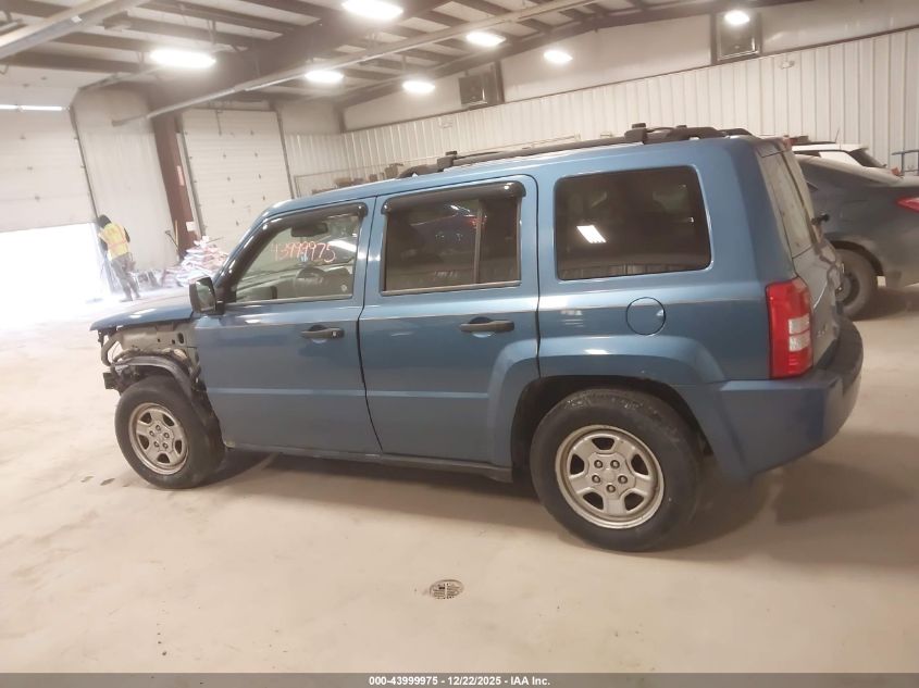 2007 Jeep Patriot Sport VIN: 1J8FF28W77D299902 Lot: 43999975