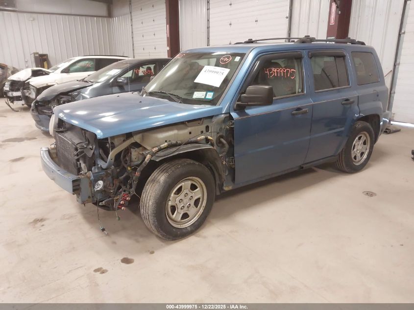2007 Jeep Patriot Sport VIN: 1J8FF28W77D299902 Lot: 43999975