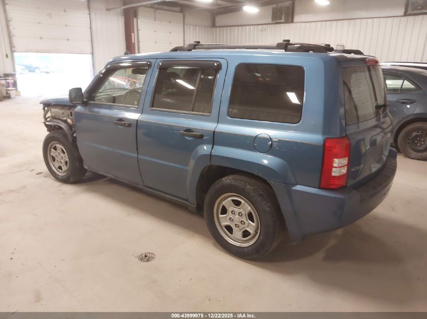 2007 Jeep Patriot Sport VIN: 1J8FF28W77D299902 Lot: 43999975