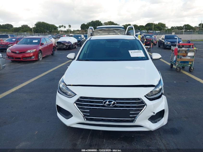 2021 Hyundai Accent Se VIN: 3KPC24A6XME136974 Lot: 43999995