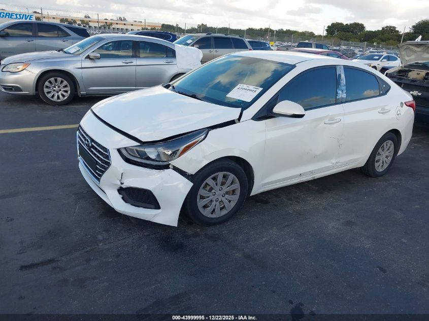 2021 Hyundai Accent Se VIN: 3KPC24A6XME136974 Lot: 43999995
