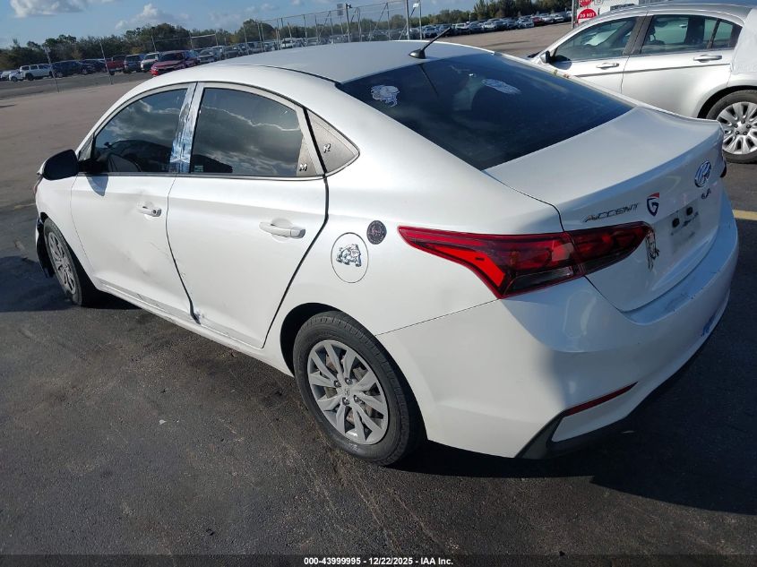 2021 Hyundai Accent Se VIN: 3KPC24A6XME136974 Lot: 43999995