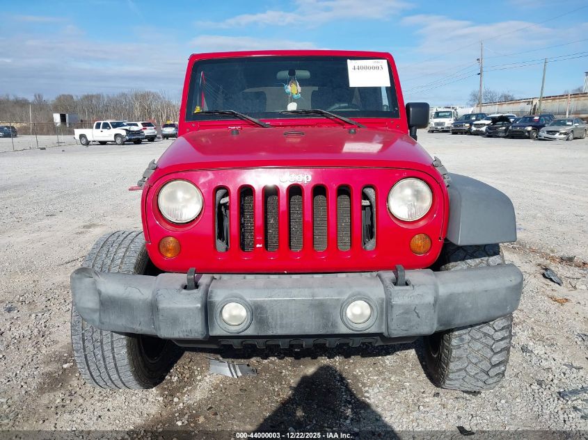 2010 Jeep Wrangler Unlimited Sport VIN: 1J4BA3H11AL101448 Lot: 44000003