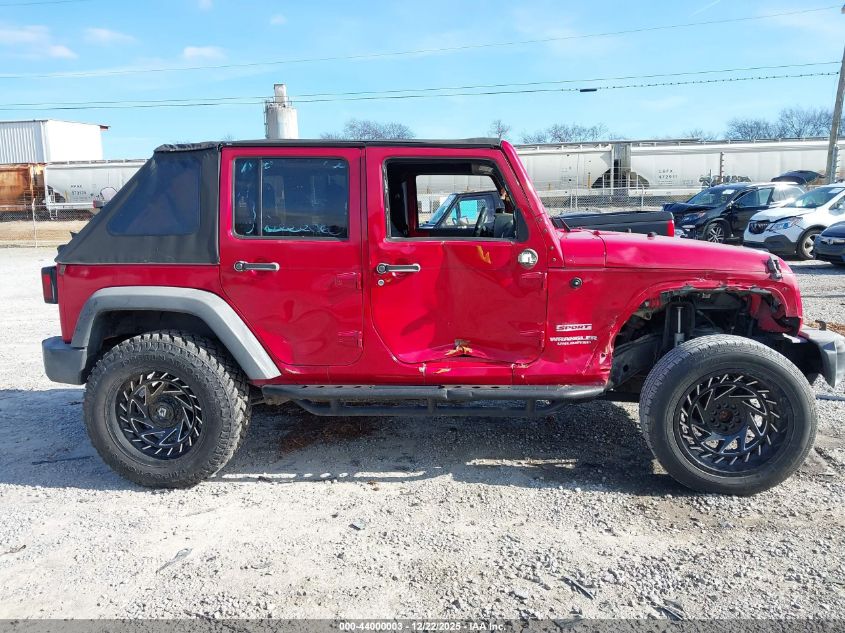 2010 Jeep Wrangler Unlimited Sport VIN: 1J4BA3H11AL101448 Lot: 44000003