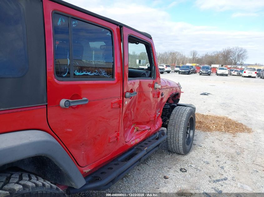 2010 Jeep Wrangler Unlimited Sport VIN: 1J4BA3H11AL101448 Lot: 44000003