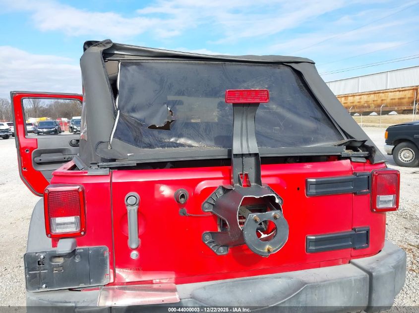 2010 Jeep Wrangler Unlimited Sport VIN: 1J4BA3H11AL101448 Lot: 44000003