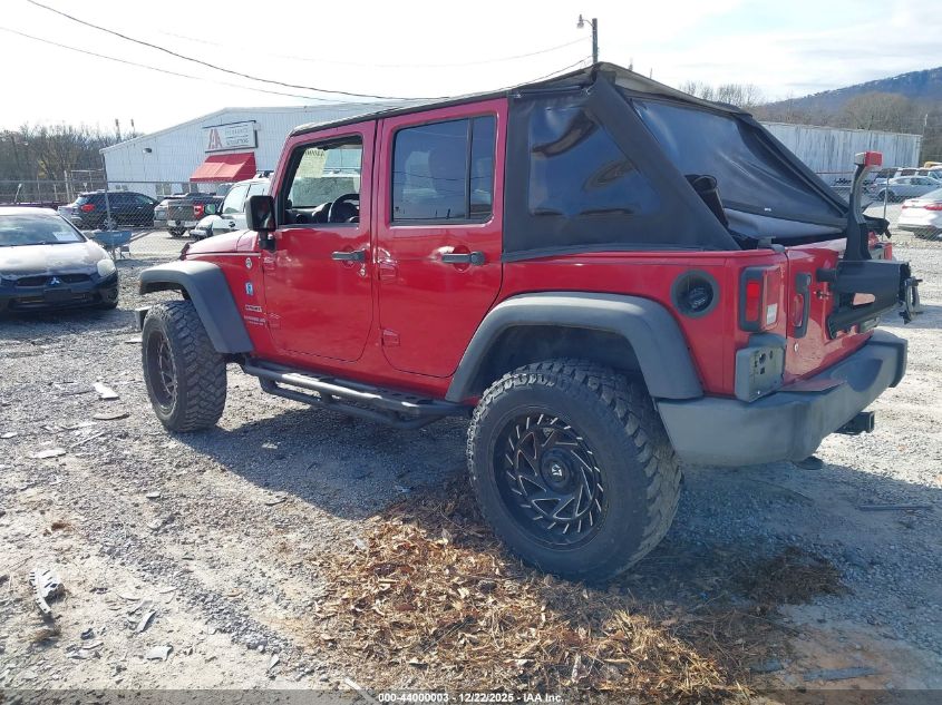 2010 Jeep Wrangler Unlimited Sport VIN: 1J4BA3H11AL101448 Lot: 44000003