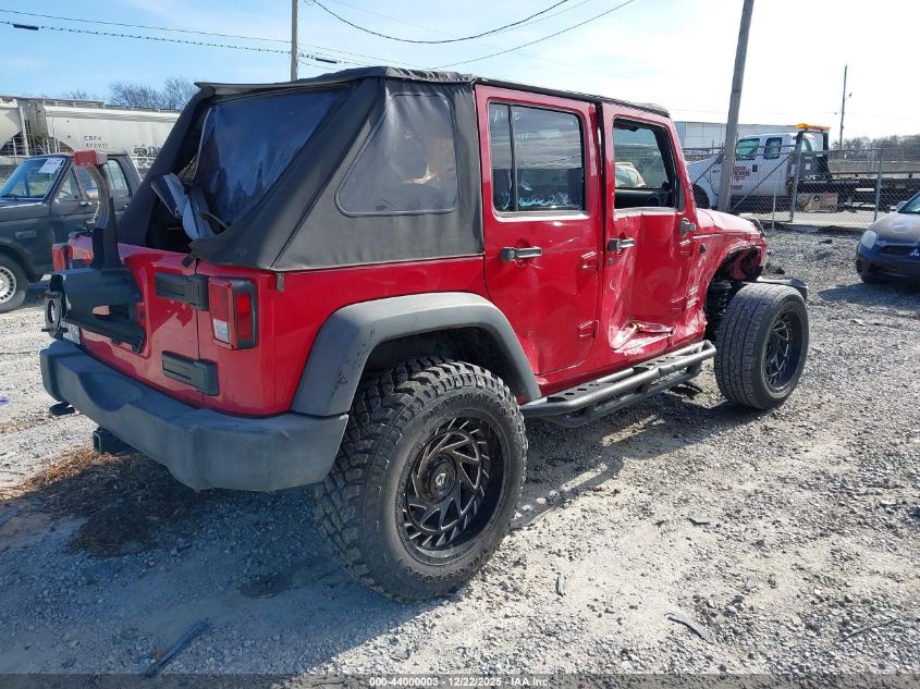 2010 Jeep Wrangler Unlimited Sport VIN: 1J4BA3H11AL101448 Lot: 44000003