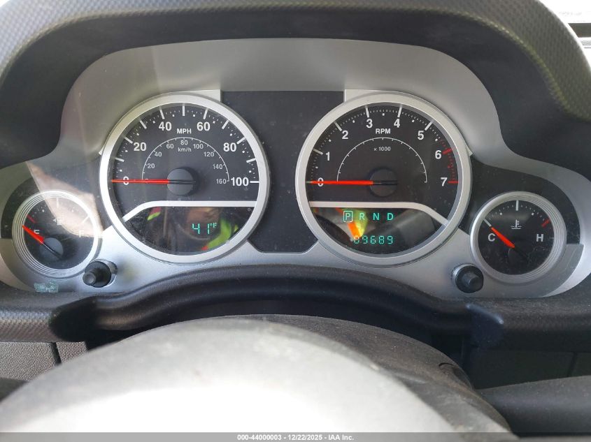 2010 Jeep Wrangler Unlimited Sport VIN: 1J4BA3H11AL101448 Lot: 44000003