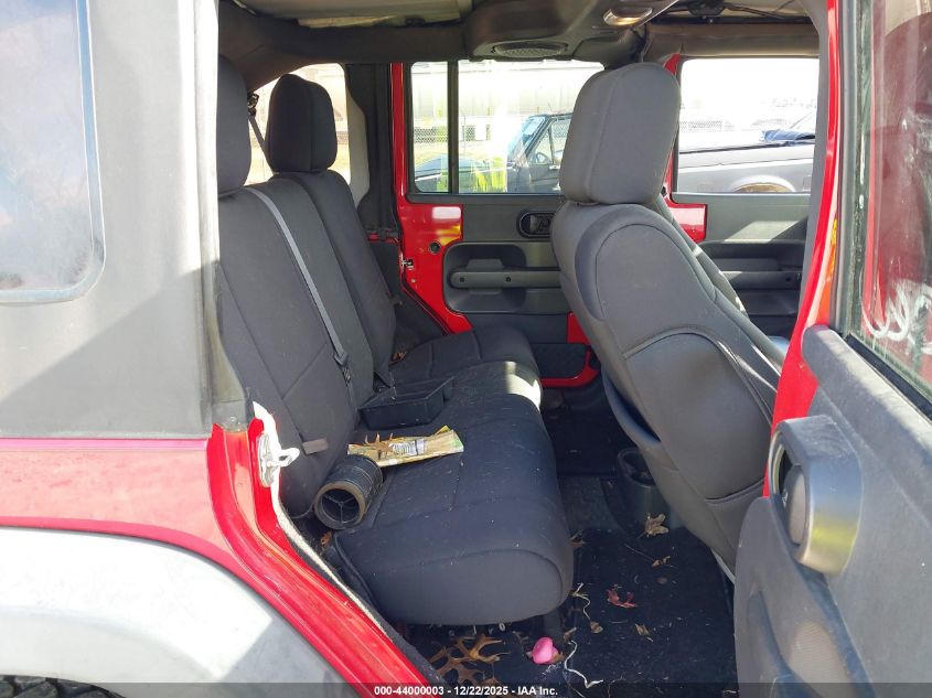 2010 Jeep Wrangler Unlimited Sport VIN: 1J4BA3H11AL101448 Lot: 44000003