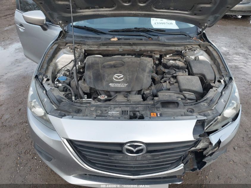 2016 Mazda Mazda3 I Sport VIN: JM1BM1U74G1330965 Lot: 44000016