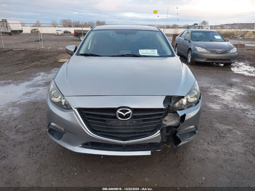 2016 Mazda Mazda3 I Sport VIN: JM1BM1U74G1330965 Lot: 44000016