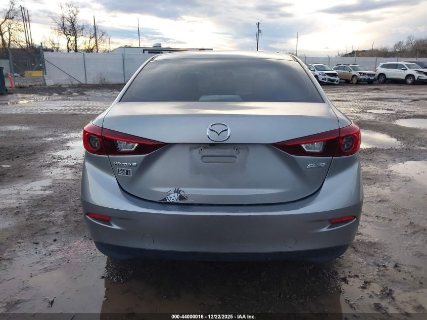 2016 Mazda Mazda3 I Sport VIN: JM1BM1U74G1330965 Lot: 44000016