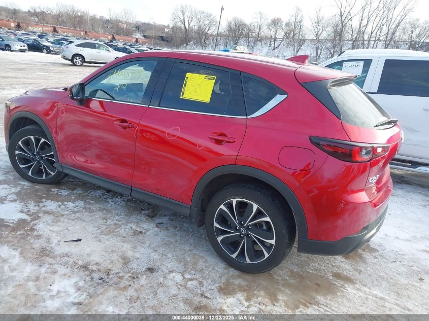2023 Mazda Cx-5 2.5 S Premium VIN: JM3KFBDM9P0135155 Lot: 44000039