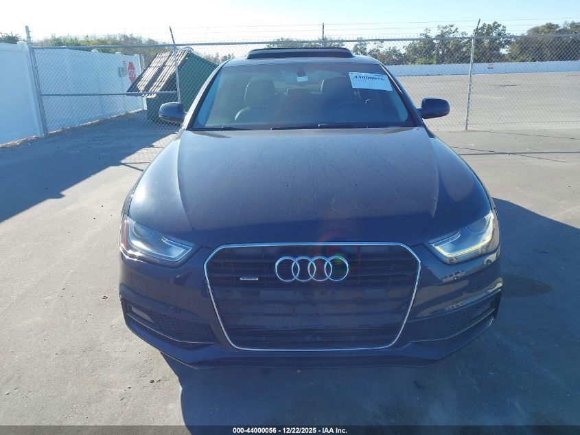 2014 Audi A4 2.0T Premium VIN: WAUFFAFL4EN041609 Lot: 44000056