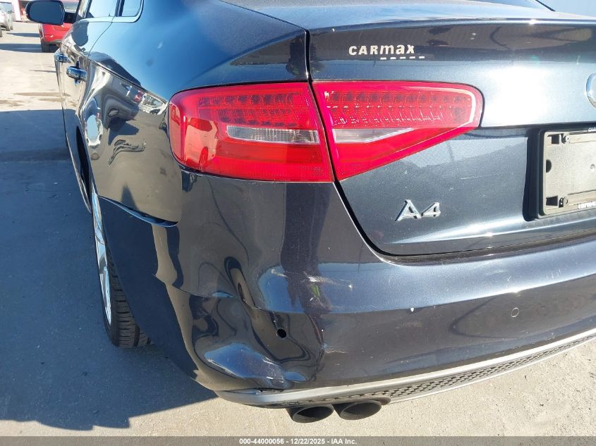 2014 Audi A4 2.0T Premium VIN: WAUFFAFL4EN041609 Lot: 44000056