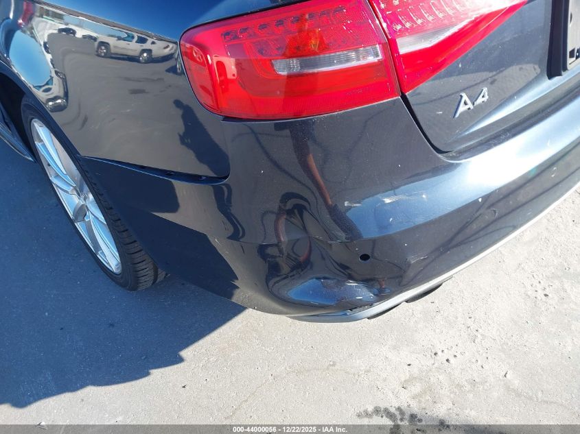 2014 Audi A4 2.0T Premium VIN: WAUFFAFL4EN041609 Lot: 44000056