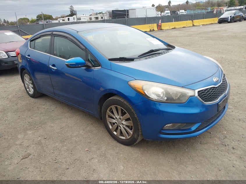 KNAFX4A89E5116421 2014 Kia Forte Ex auction photo 1