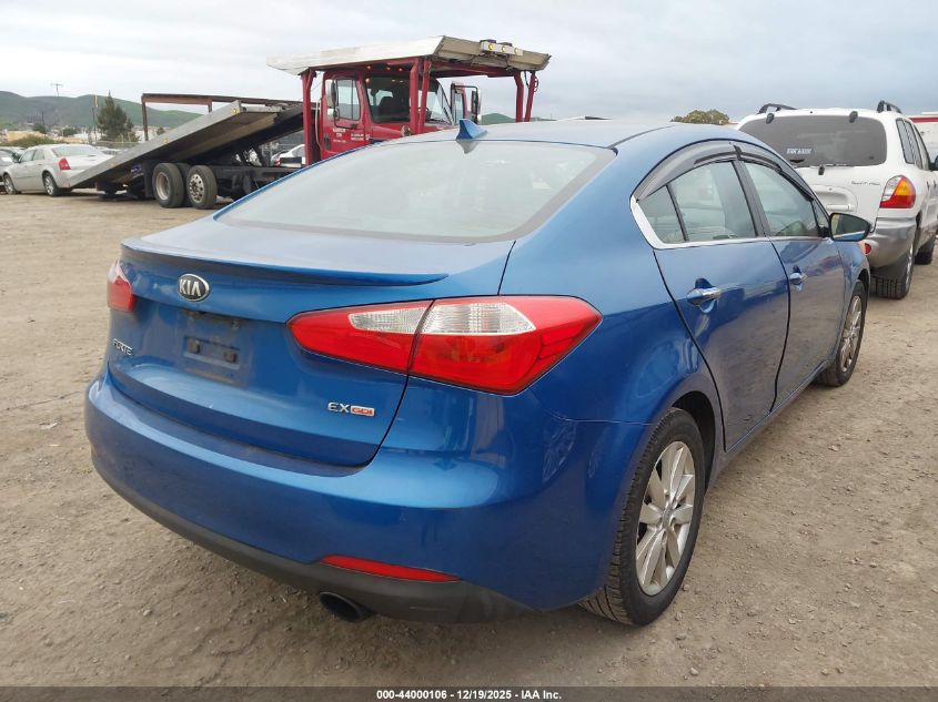 2014 Kia Forte Ex VIN: KNAFX4A89E5116421 Lot: 44000106
