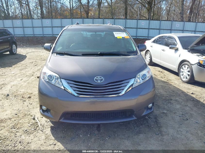 2016 Toyota Sienna Xle 8 Passenger VIN: 5TDYK3DC9GS697680 Lot: 44000136