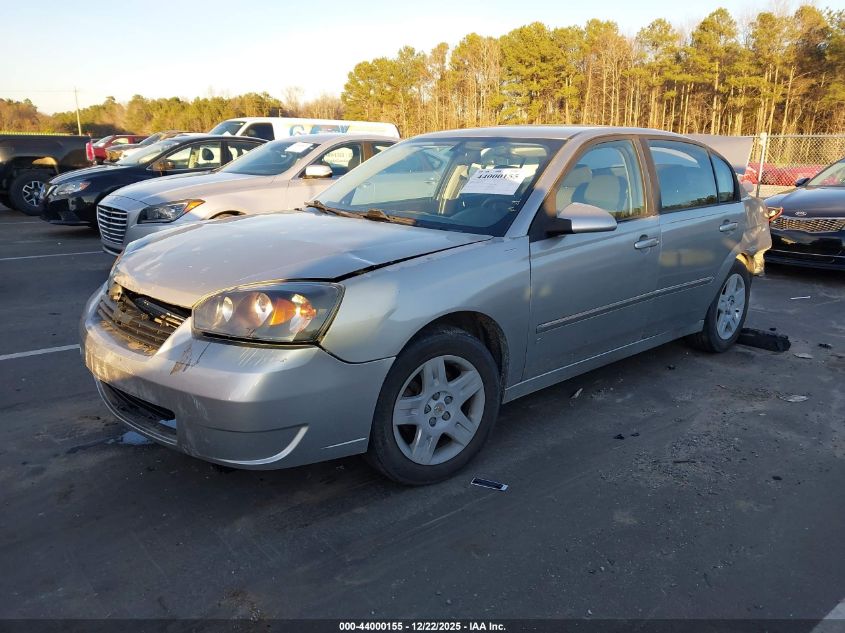 2006 Chevrolet Malibu Lt VIN: 1G1ZT51816F127502 Lot: 44000155