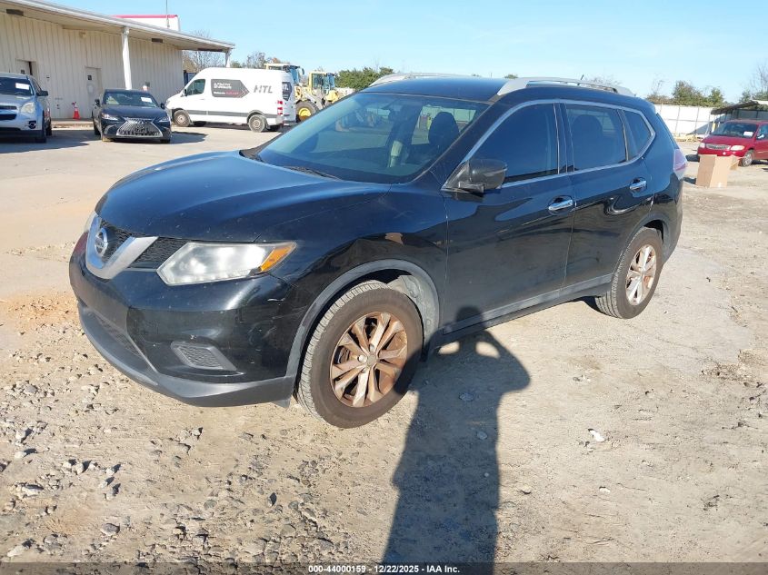 2016 Nissan Rogue Sv VIN: 5N1AT2MT4GC805032 Lot: 44000159