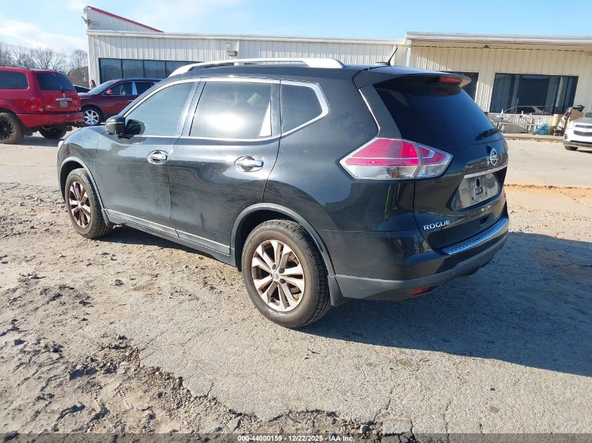 2016 Nissan Rogue Sv VIN: 5N1AT2MT4GC805032 Lot: 44000159