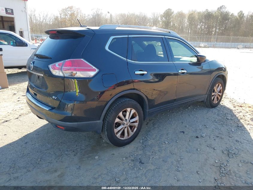 2016 Nissan Rogue Sv VIN: 5N1AT2MT4GC805032 Lot: 44000159