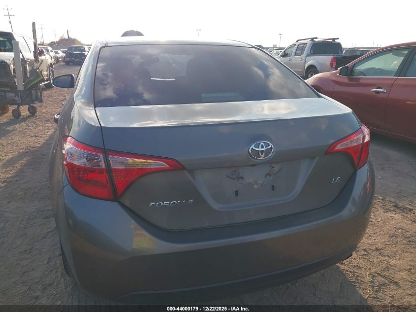 2017 Toyota Corolla Le VIN: 2T1BURHE9HC850096 Lot: 44000179