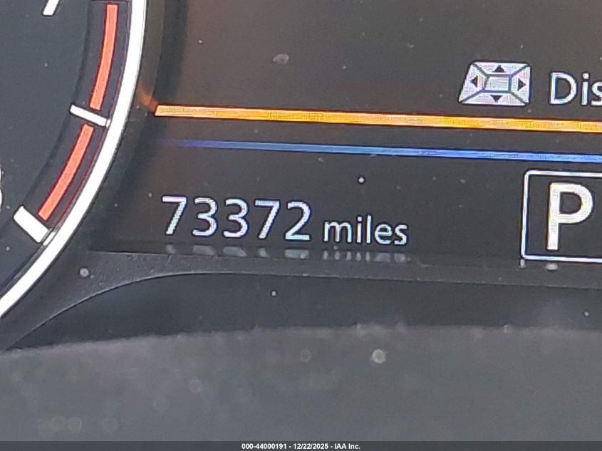 2022 Nissan Altima Sr Fwd VIN: 1N4BL4CV2NN303294 Lot: 44000191