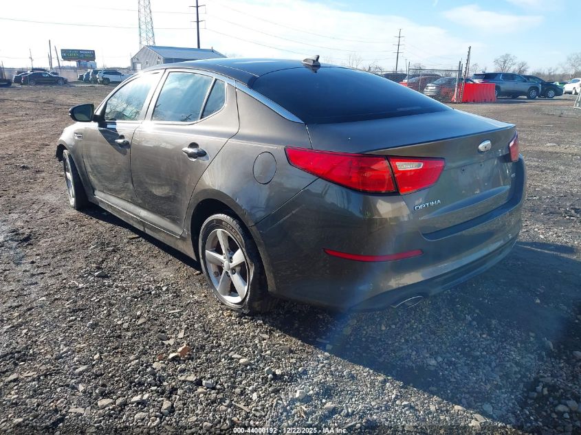 2014 Kia Optima Lx VIN: 5XXGM4A7XEG286726 Lot: 44000192