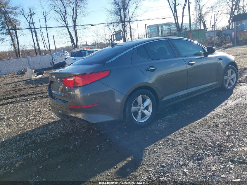 2014 Kia Optima Lx VIN: 5XXGM4A7XEG286726 Lot: 44000192