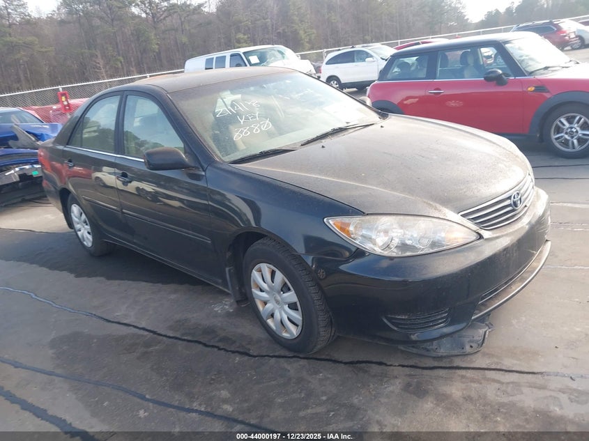 2006 TOYOTA CAMRY Black VIN: 4T1BE32K46U698880