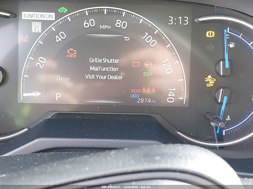 2025 Toyota Rav4 Hybrid Xle VIN: JTMRWRFV4SJ080333 Lot: 44000231