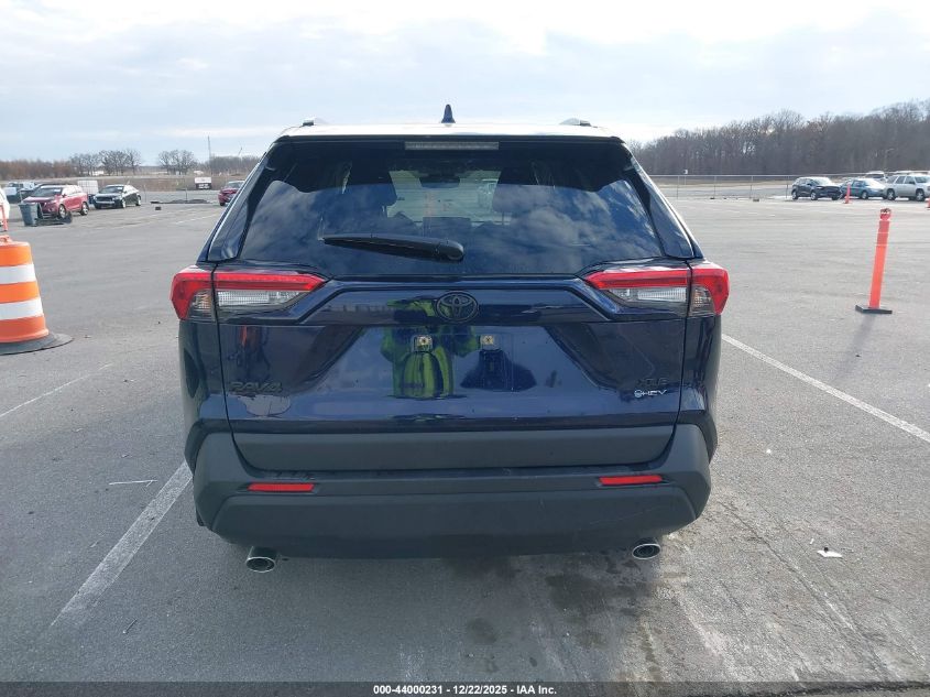 2025 Toyota Rav4 Hybrid Xle VIN: JTMRWRFV4SJ080333 Lot: 44000231