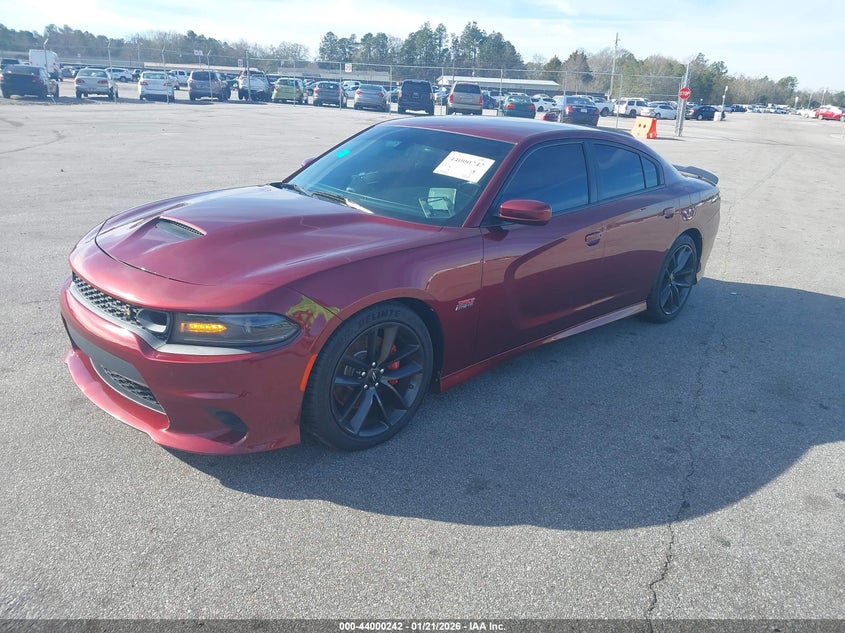 Vin: 2c3cdxgjxkh599811, lot: 44495984, dodge charger scat pack rwd 20192