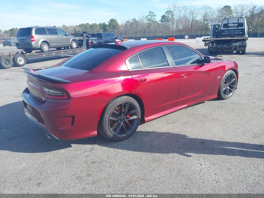 Vin: 2c3cdxgjxkh599811, lot: 44495984, dodge charger scat pack rwd 20194