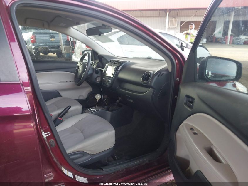 2020 Mitsubishi Mirage G4 Es VIN: ML32F3FJ3LHF03316 Lot: 44000251