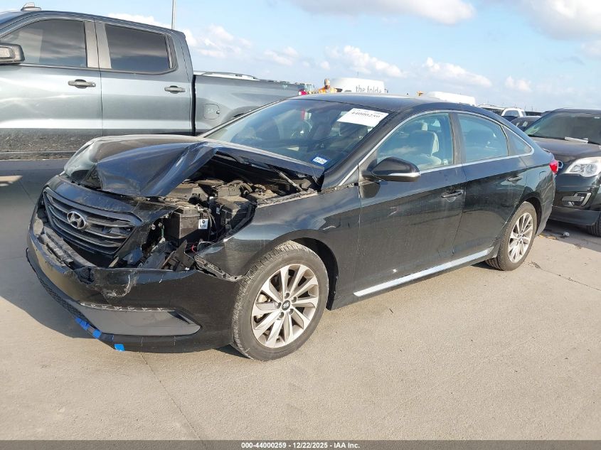 2016 Hyundai Sonata Sport VIN: 5NPE34AF9GH265133 Lot: 44000259