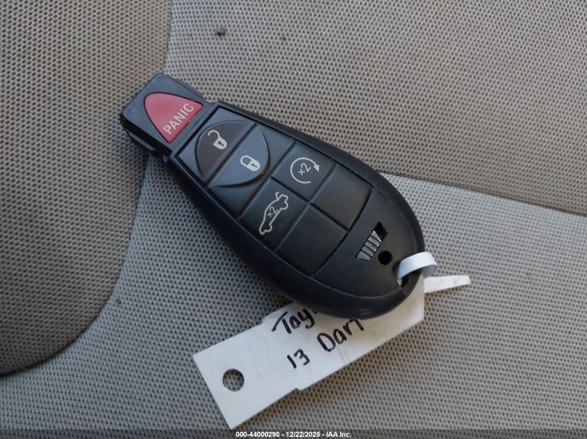 2013 Dodge Dart Sxt VIN: 1C3CDFBA6DD707892 Lot: 44000290