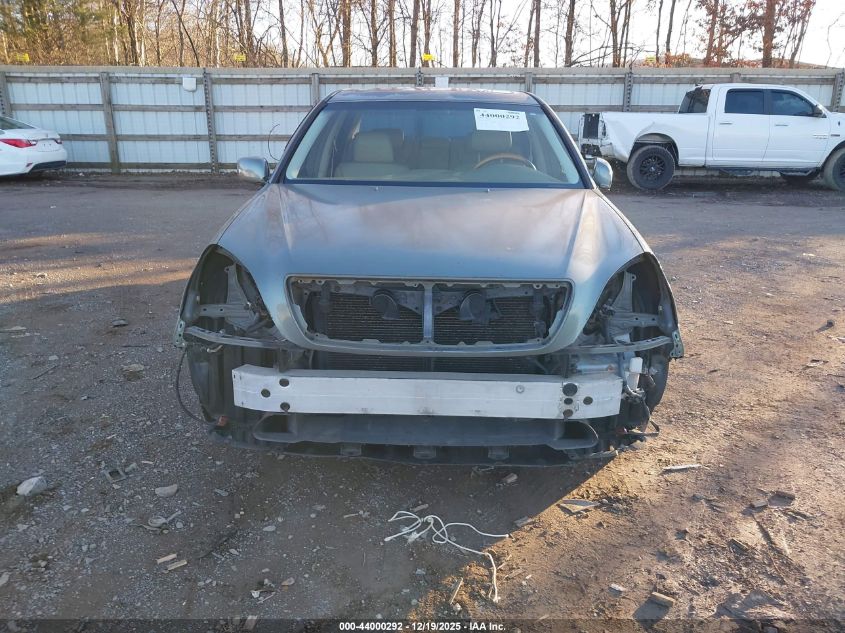 2002 Lexus Ls 430 VIN: JTHBN30F320090097 Lot: 44000292